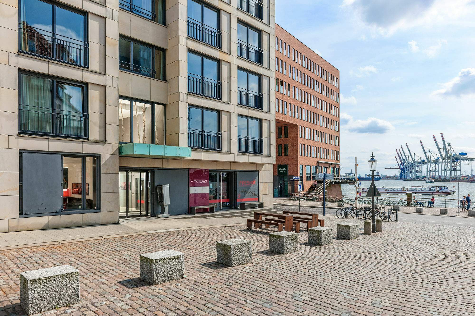 Clipper Boardinghouse - Hamburg-Holzhafen Aparthotel Luaran gambar